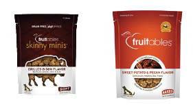 Low cal, high nutrition training treats and sweet potato snacks